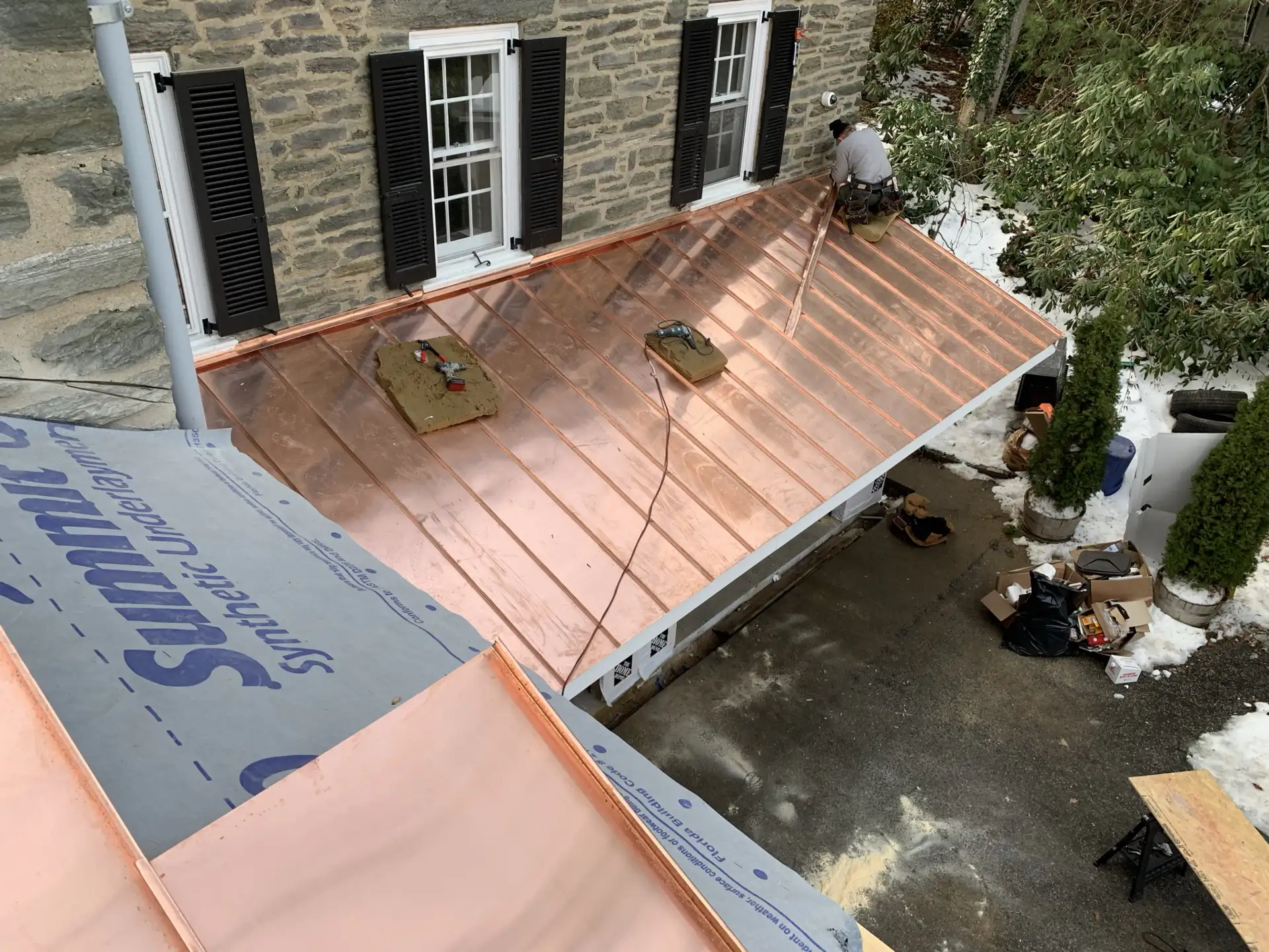Roofing project