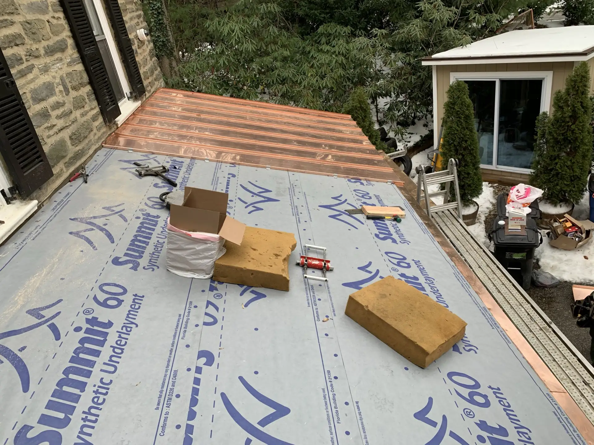 Roofing project