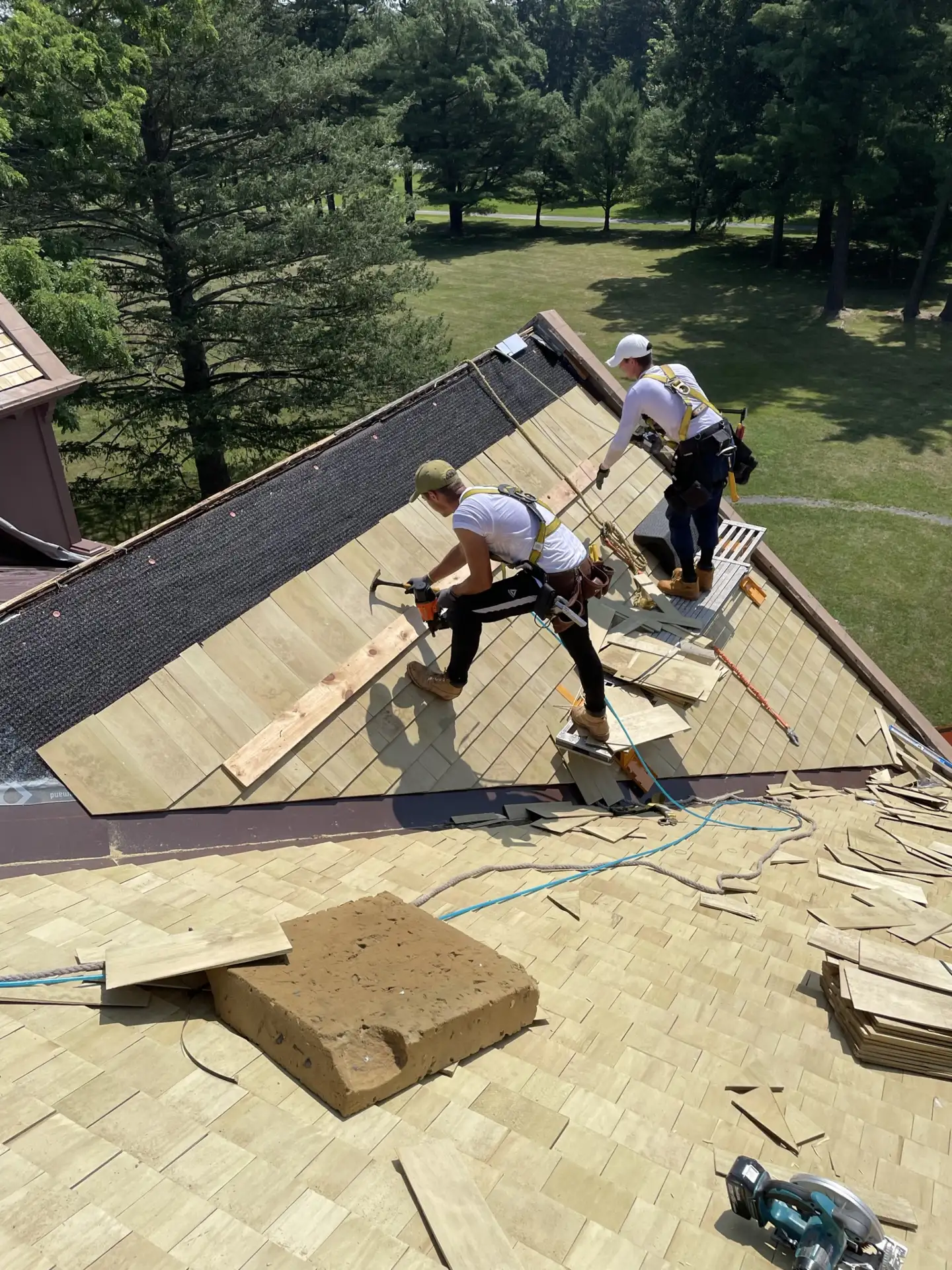 Roofing project