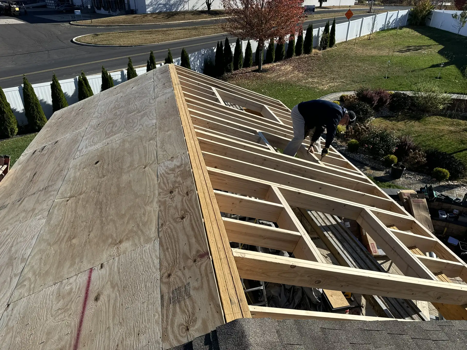 Roofing project