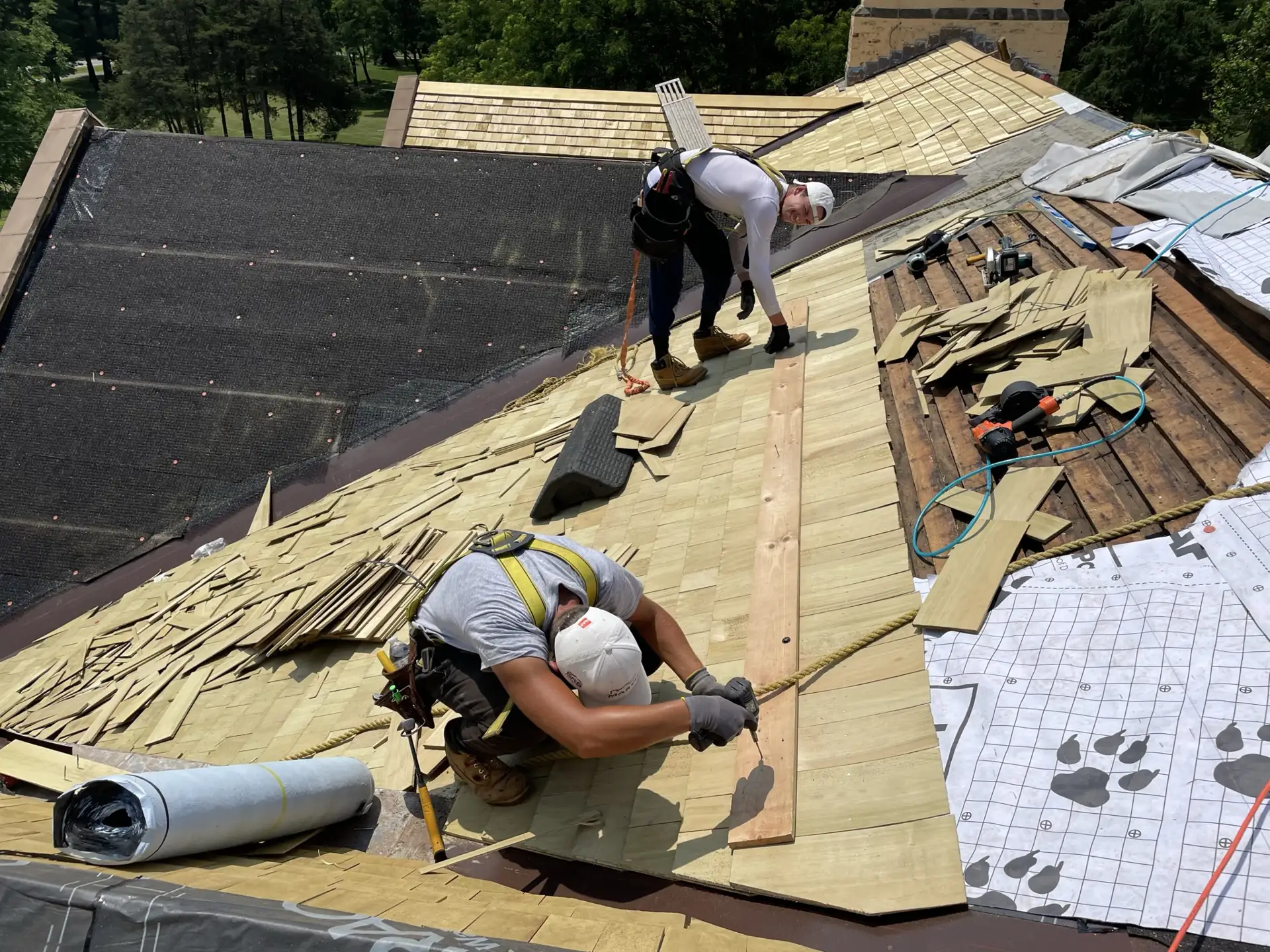 Roofing project