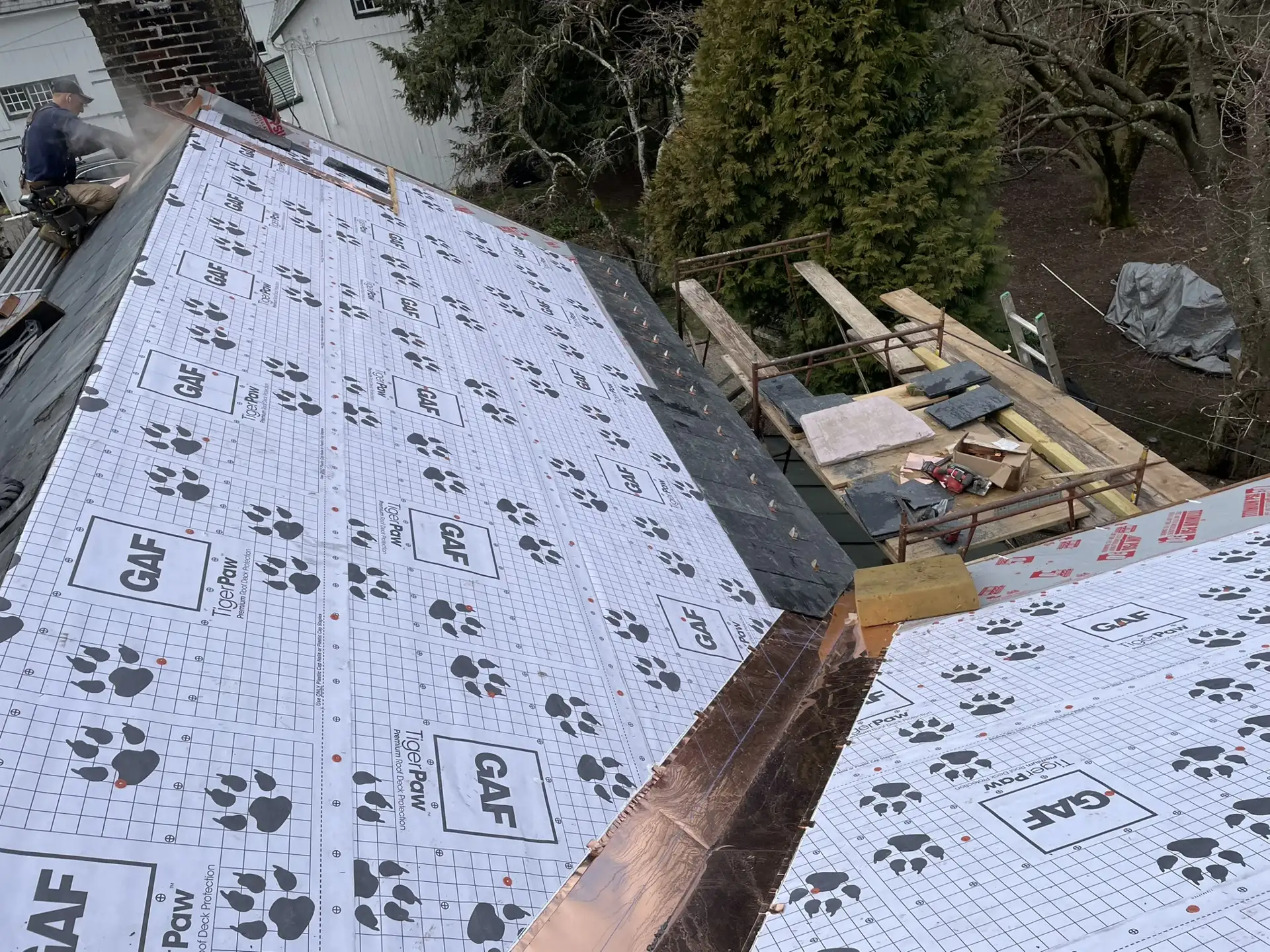 Roofing project